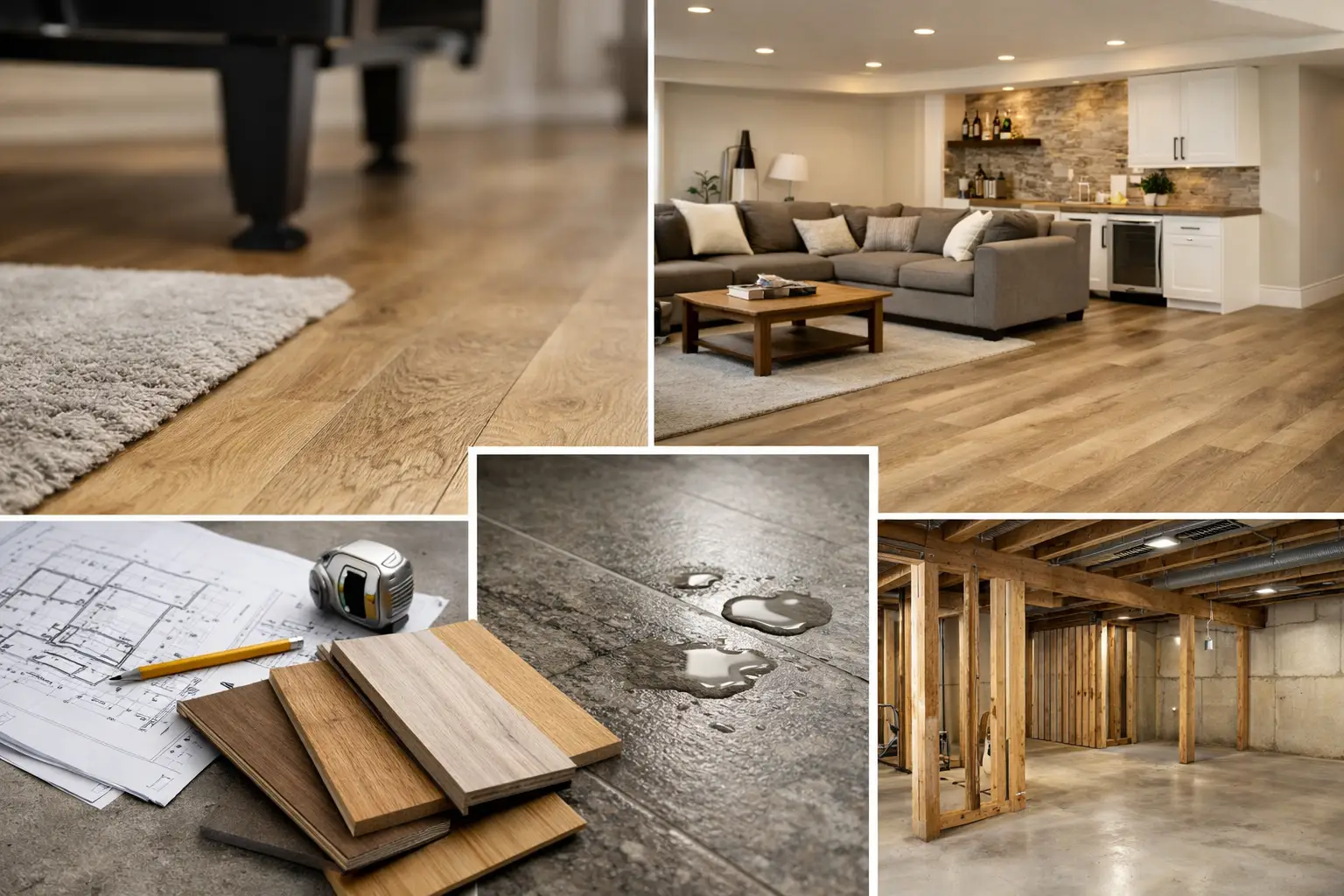 Best Flooring for Basements in NJ Homes