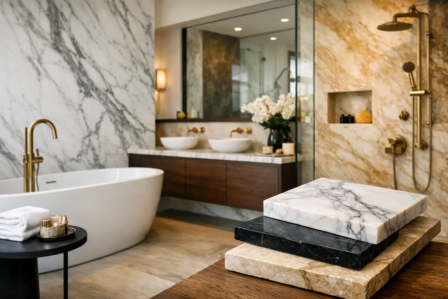 Best Materials for Luxury Bathrooms