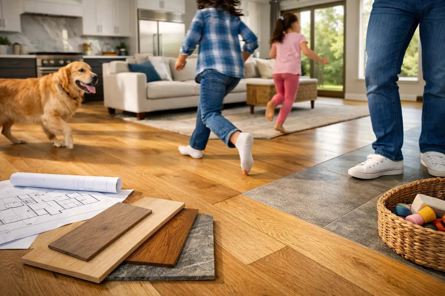 Best Flooring for Busy Households in New Jersey