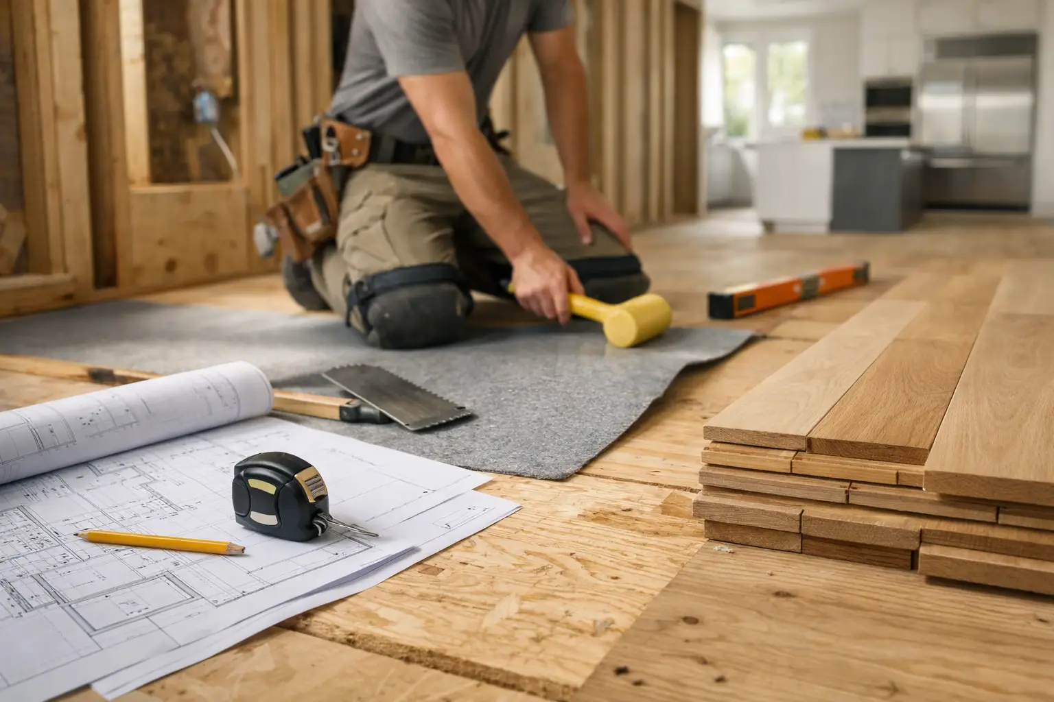 Floor Installation Starts Before the First Plank